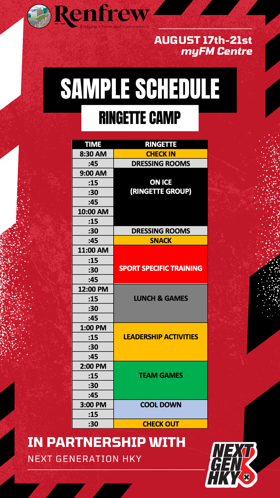 RENFREW- Ringette Weeklong